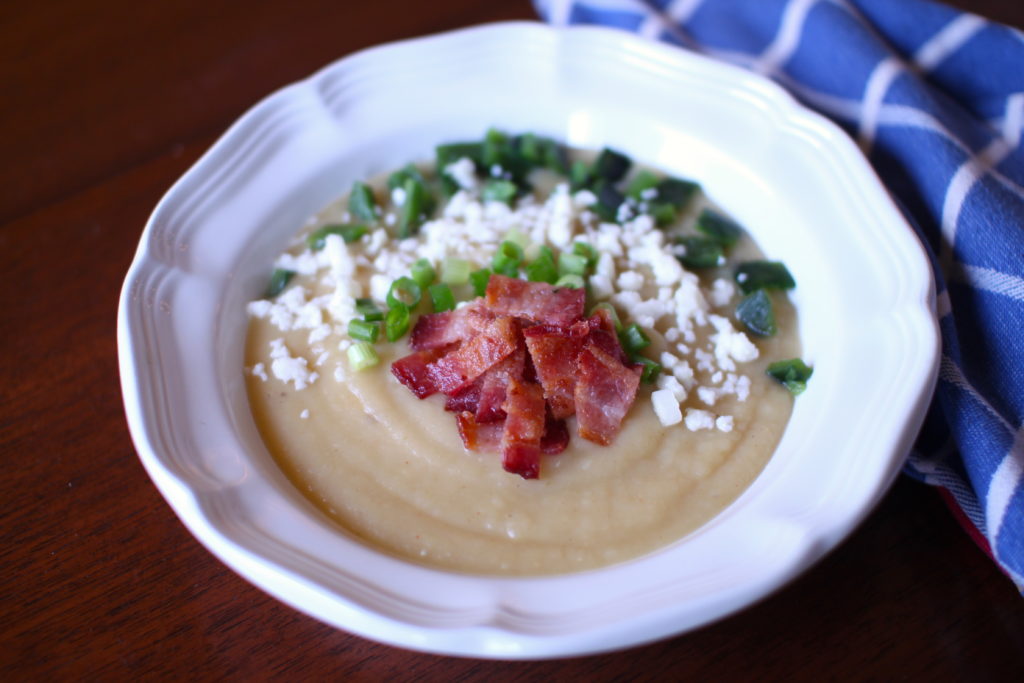 Potato Poblano Leek Soup Recipe