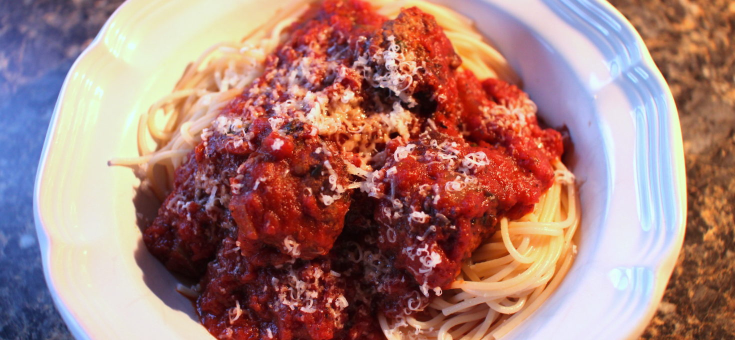 Gluten-Free Meatballs and Spaghetti